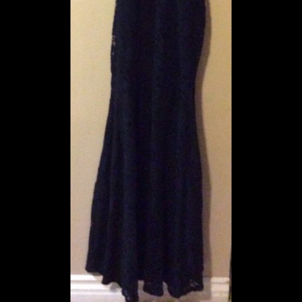 Formal black dress
